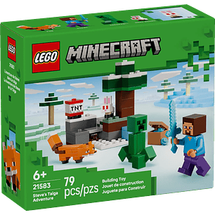 LEGO 21583: La aventura de Steve en la Taiga