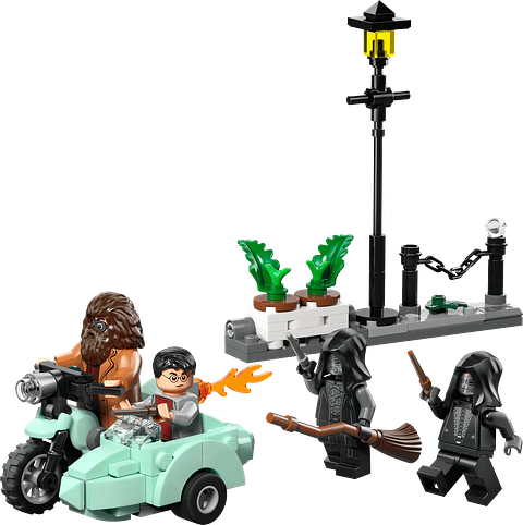 LEGO 76459: Hagrid y Harry: Huida de Privet Drive