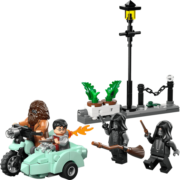 LEGO 76459: Hagrid y Harry: Huida de Privet Drive 2