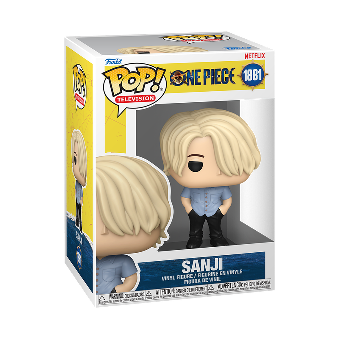 [PRE-VENTA] Funko Pop! Sanji (Live Action) #1881 - One Piece 1