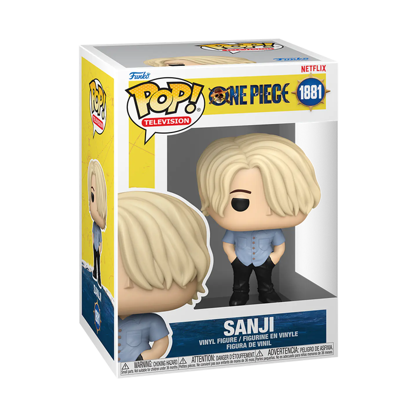 Funko Pop! Sanji (Live Action) #1881 - One Piece 1