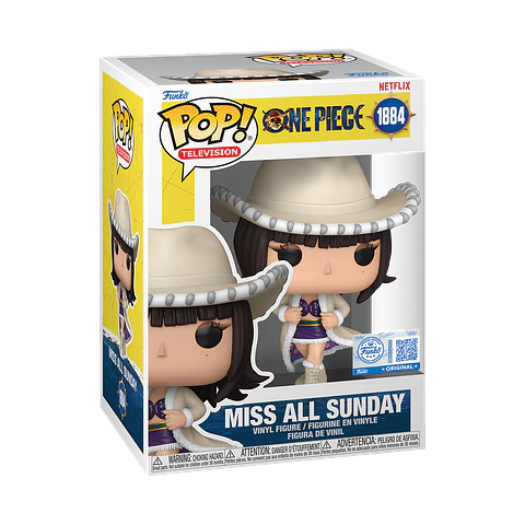 Funko Pop! Miss All Sunday (Live Action) #1884 - One Piece