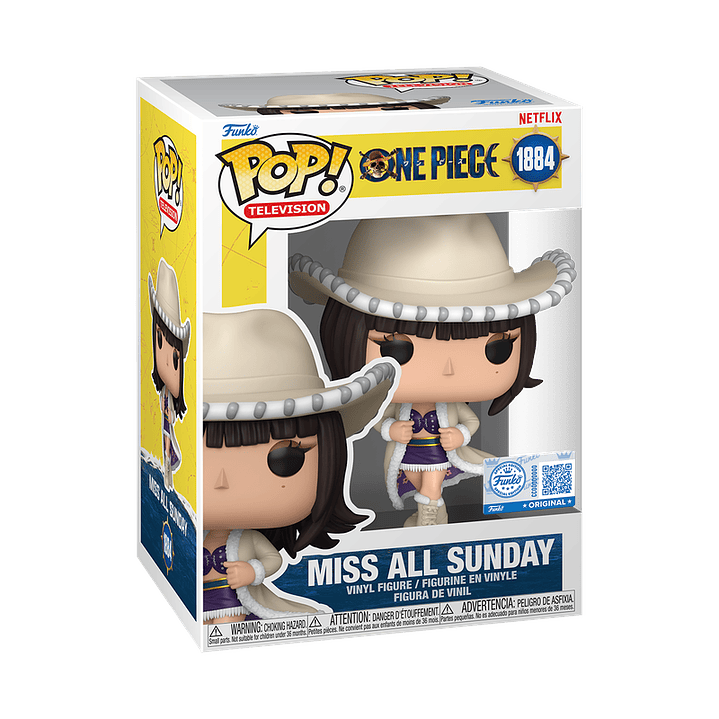 [PRE-VENTA] Funko Pop! Miss All Sunday (Live Action) #1884 - One Piece 1