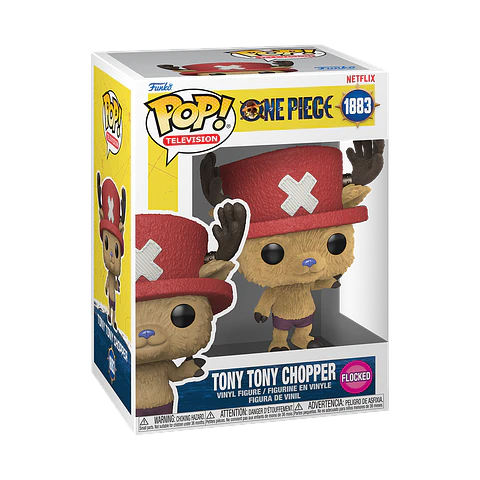 Funko Pop! Tony Tony Chopper (Live Action) Flocked #1883 - One Piece