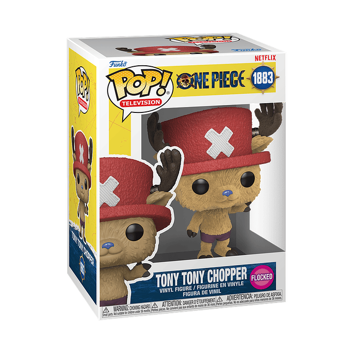 [PRE-VENTA] Funko Pop! Tony Tony Chopper (Live Action) Flocked #1883 - One Piece 1