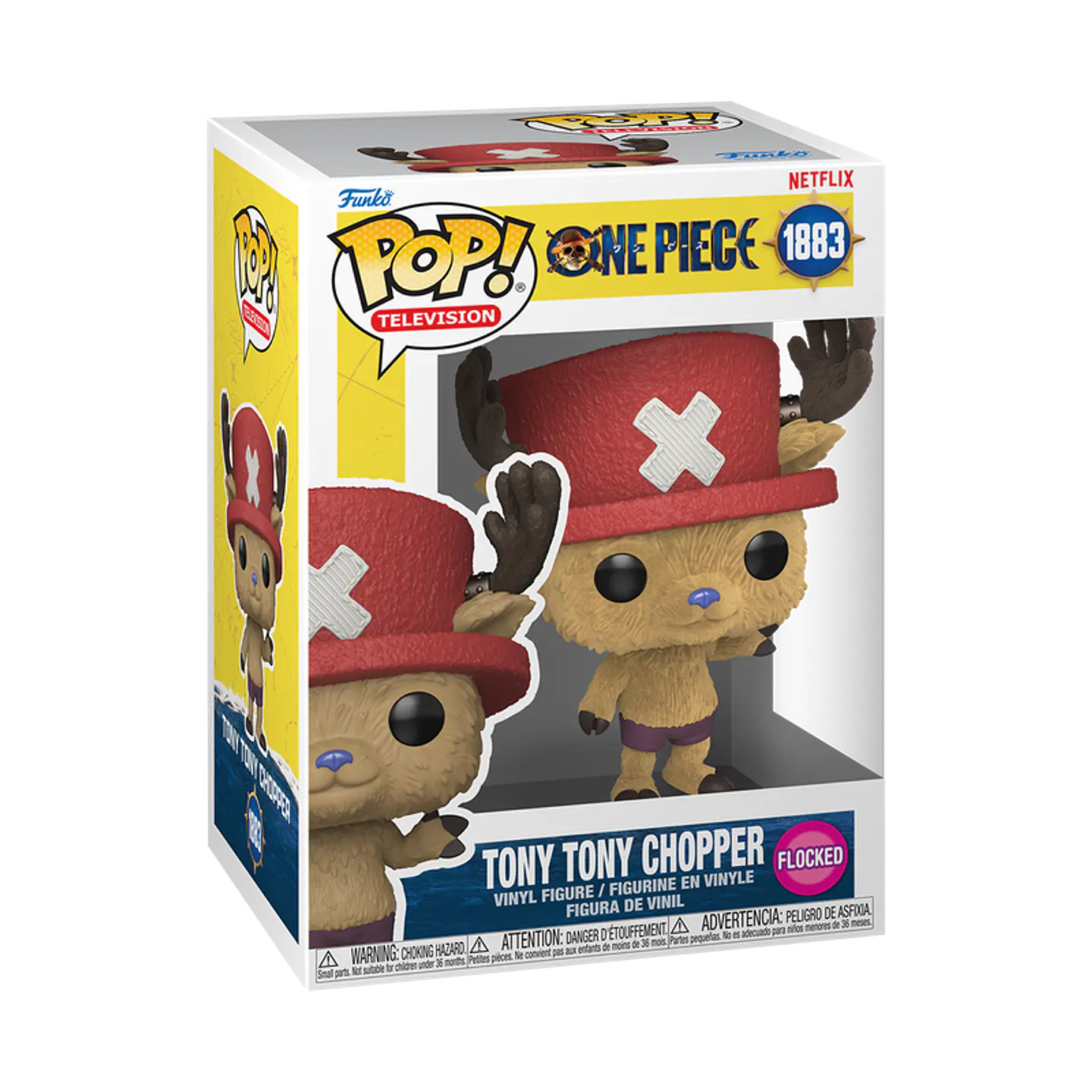 Funko Pop! Tony Tony Chopper (Live Action) Flocked #1883 - One Piece 1