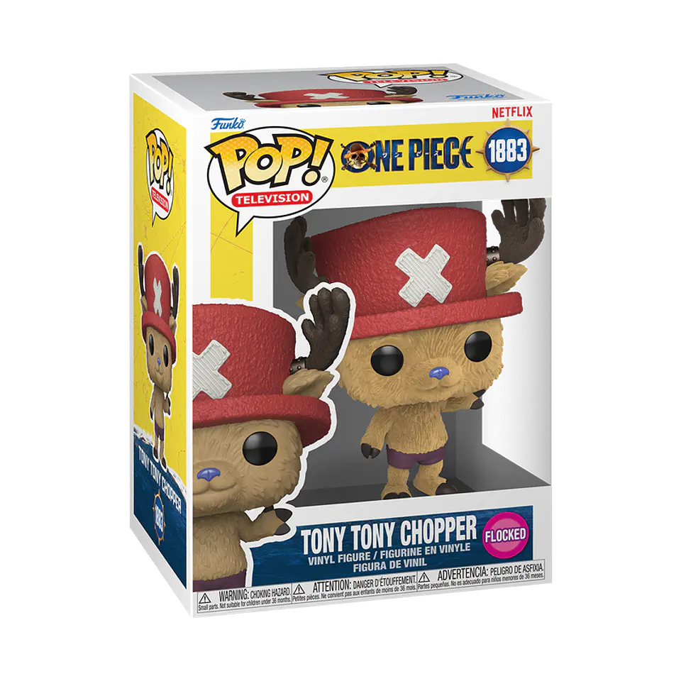 Funko Pop! Tony Tony Chopper (Live Action) Flocked #1883 - One Piece 1