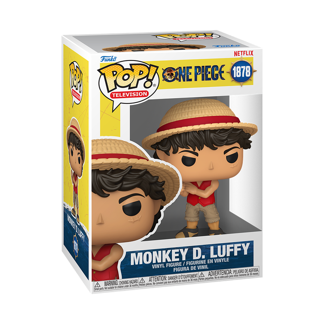 [PRE-VENTA] Funko Pop! Monkey D. Luffy (Live Action) #1878 - One Piece 1