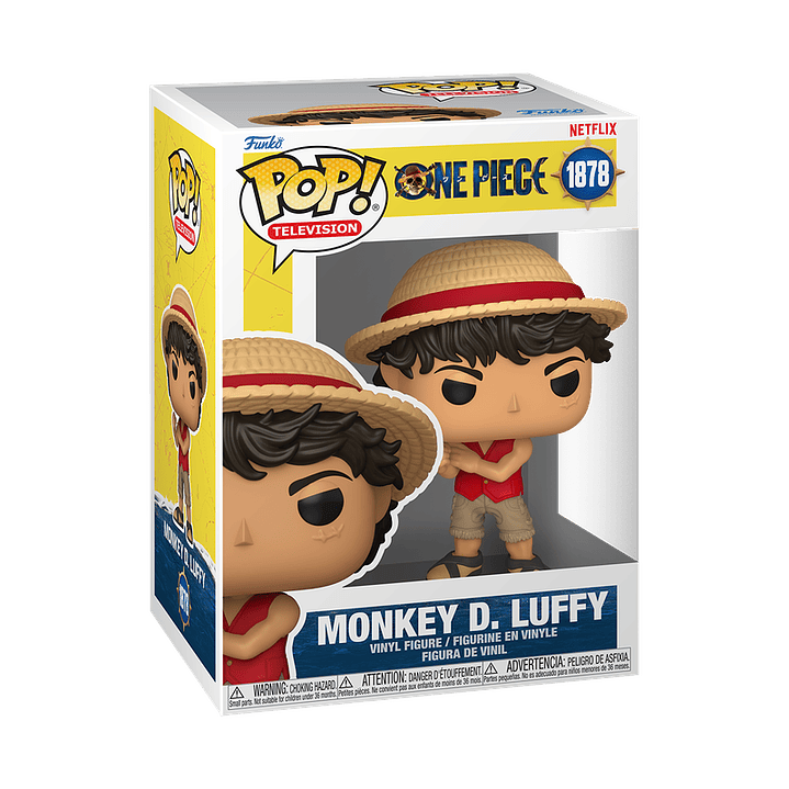 [PRE-VENTA] Funko Pop! Monkey D. Luffy (Live Action) #1878 - One Piece 1