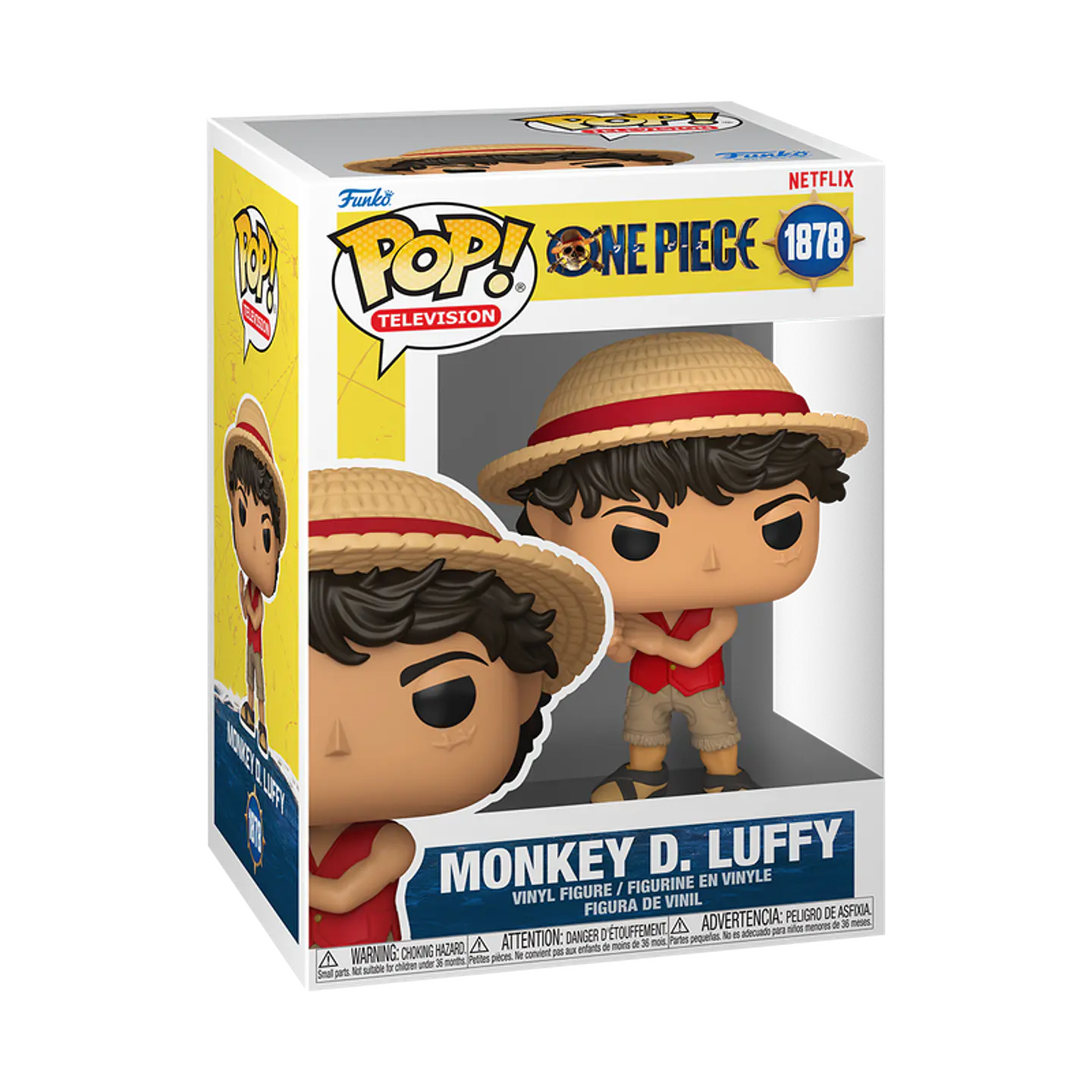 Funko Pop! Monkey D. Luffy (Live Action) #1878 - One Piece 1