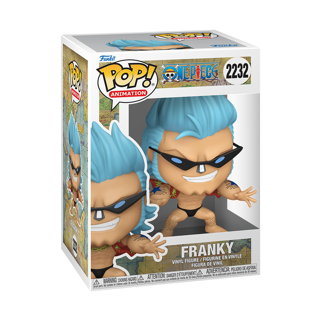 [PRE-VENTA] Funko Pop! Franky with sunglasses #2232 - One Piece 1