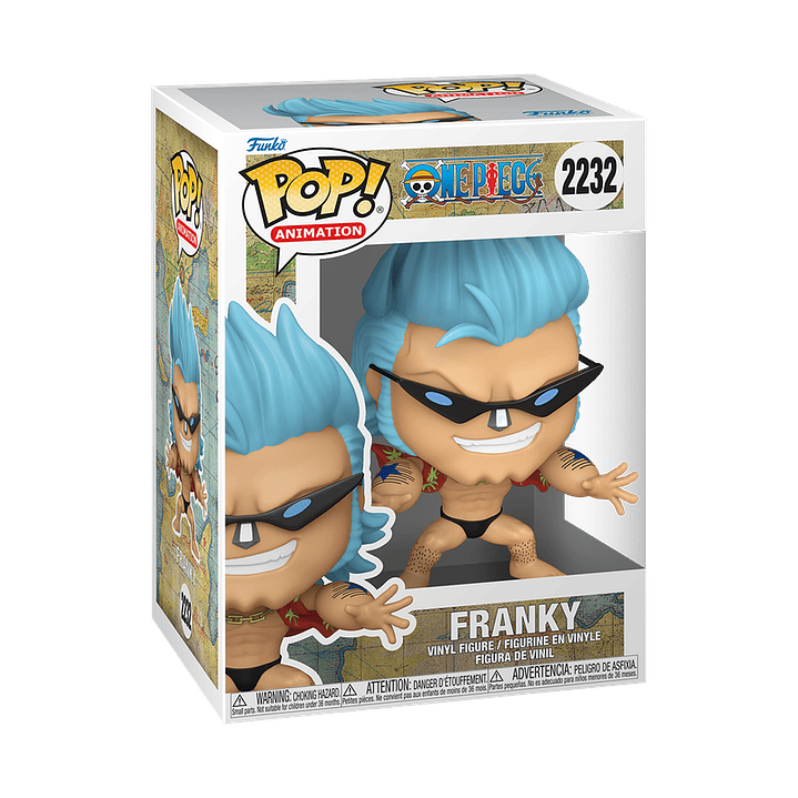 [PRE-VENTA] Funko Pop! Franky with sunglasses #2232 - One Piece 1
