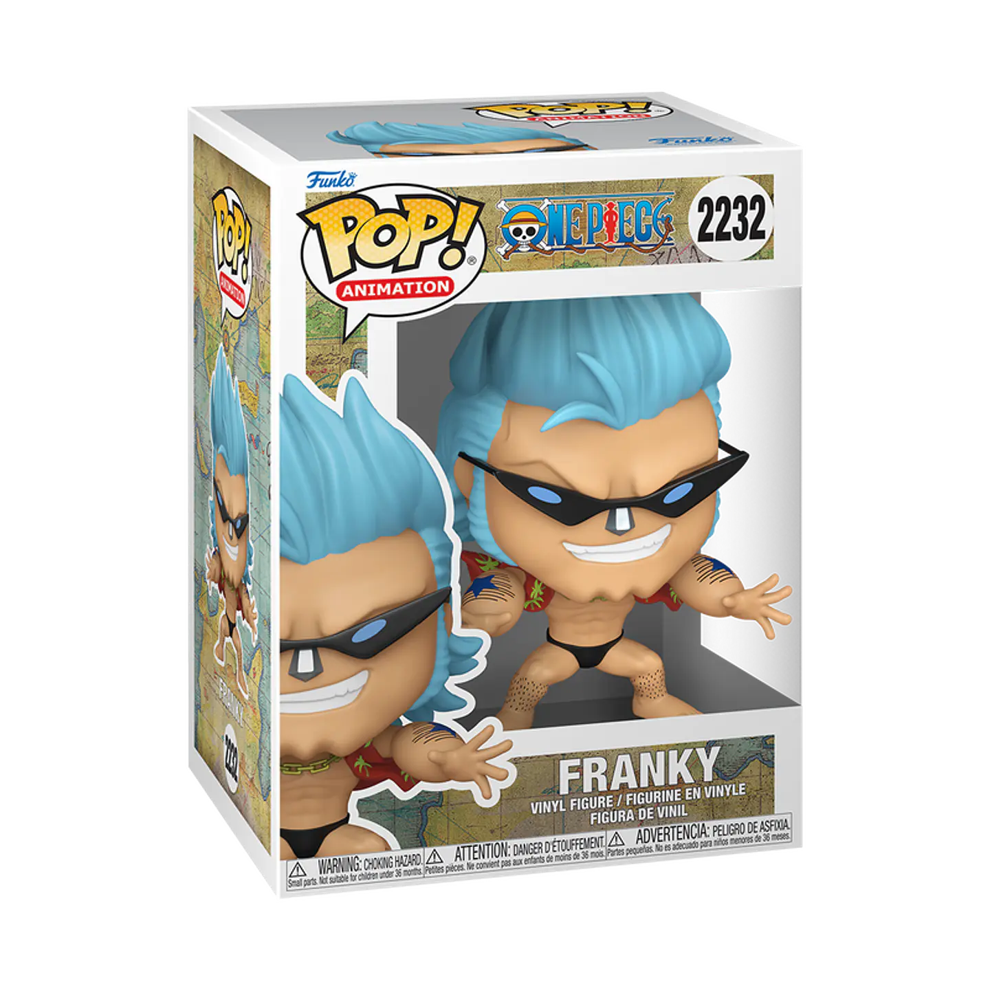 Funko Pop! Franky with sunglasses #2232 - One Piece 1