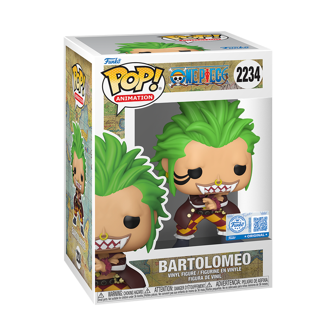 [PRE-VENTA] Funko Pop! Bartolomeo #2234 Funko Shop - One Piece 1