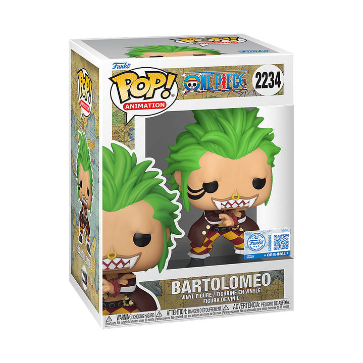 [PRE-VENTA] Funko Pop! Bartolomeo #2234 Funko Shop - One Piece 1