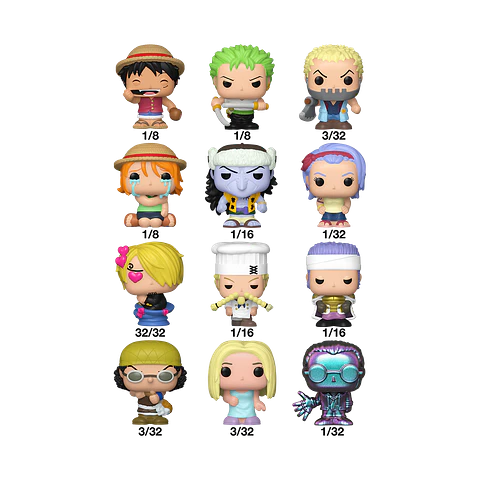 [PRE-VENTA] Funko Bitty Pop! One Piece (ALEATORIO)