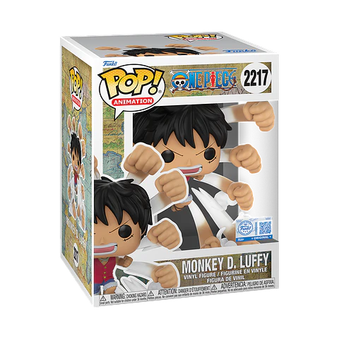 [PRE-VENTA] Funko Pop! Monkey D. Luffy (Gum Gum Gatling) #2217 Chrono Toys - One Piece