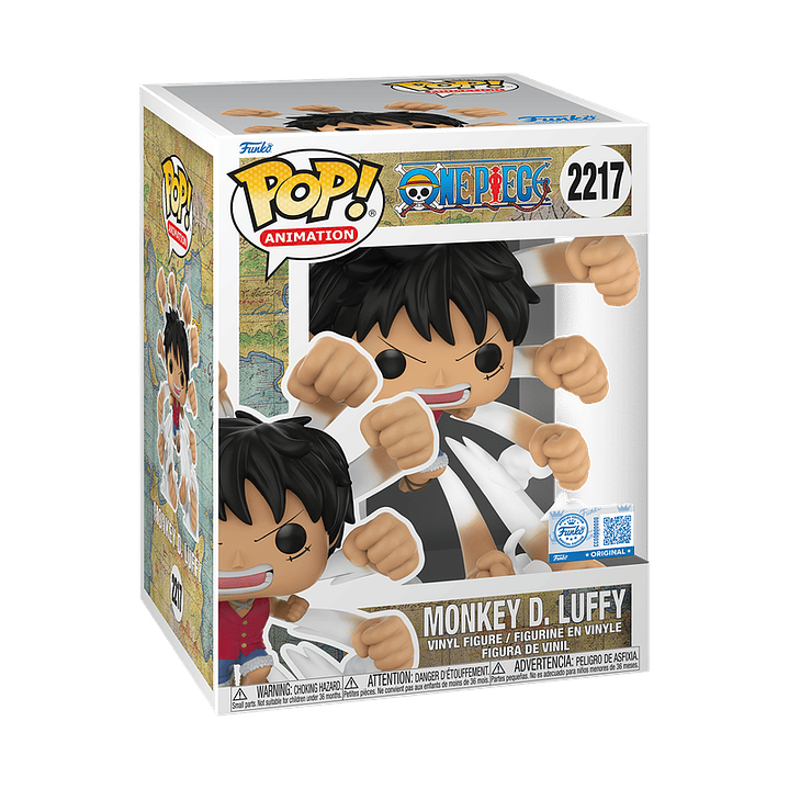 [PRE-VENTA] Funko Pop! Monkey D. Luffy (Gum Gum Gatling) #2217 Chrono Toys - One Piece 1
