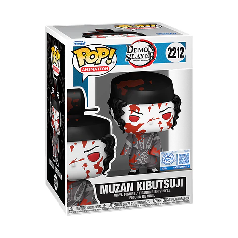 [PRE-VENTA] Funko Pop! Muzan Kibutsuji (Bloody) #2212 Toy Temple - Demon Slayer