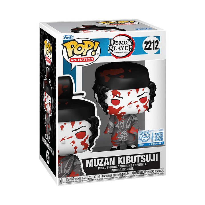 [PRE-VENTA] Funko Pop! Muzan Kibutsuji (Bloody) #2212 Toy Temple - Demon Slayer 1