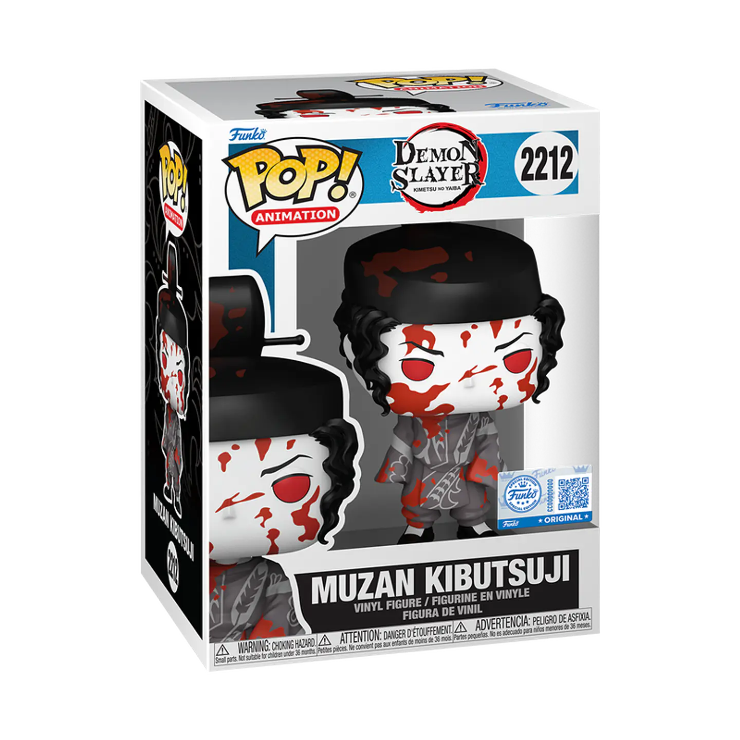 Funko Pop! Muzan Kibutsuji (Bloody) #2212 Toy Temple - Demon Slayer 1