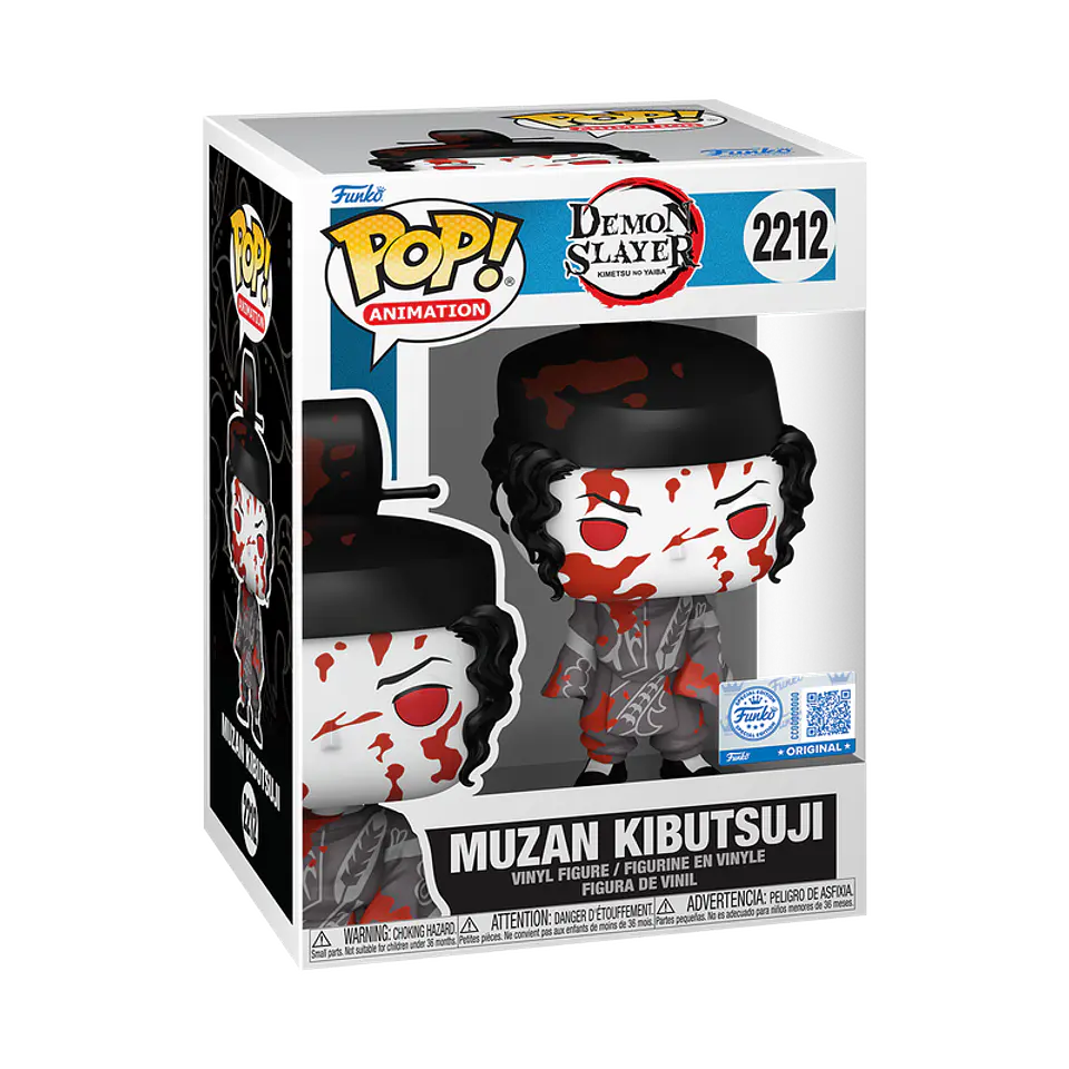 Funko Pop! Muzan Kibutsuji (Bloody) #2212 Toy Temple - Demon Slayer 1