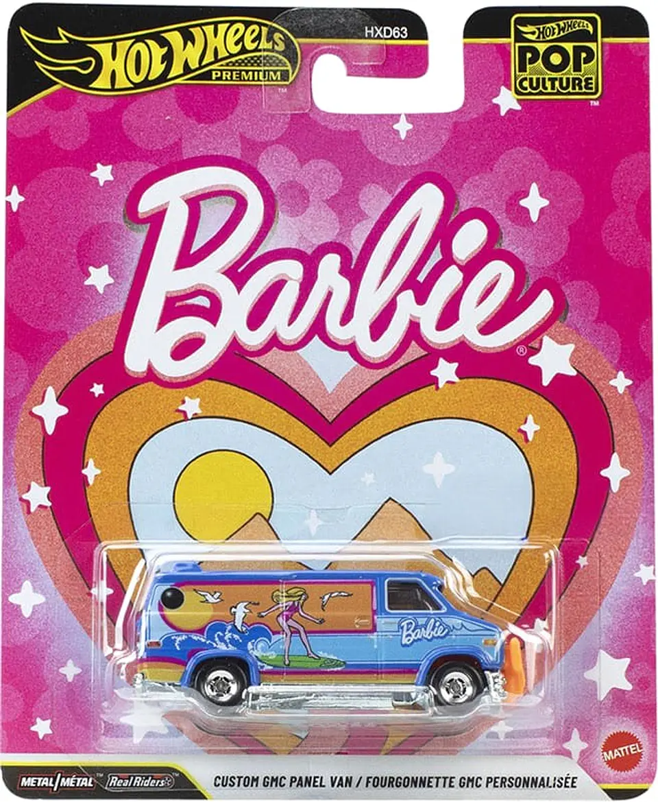 Hot Wheels Premium: Barbie Furgoneta - Pop Culture 1