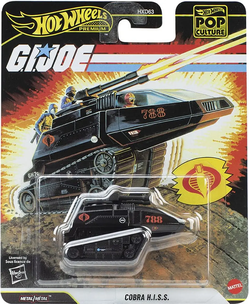 Hot Wheels Premium: G.I. JOE - Pop Culture 1