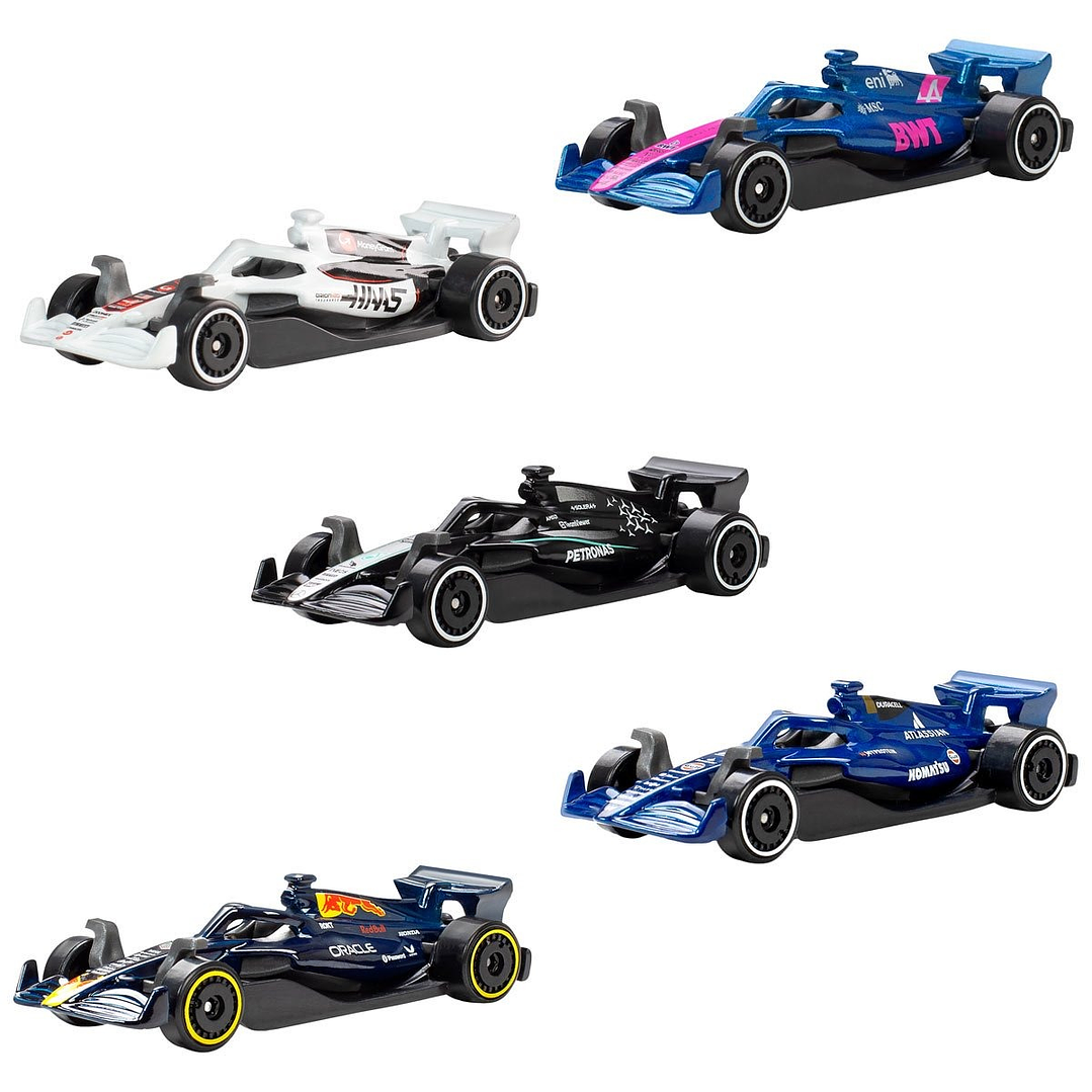Hot Wheels:  Fórmula 1 (2025) 5pack 2