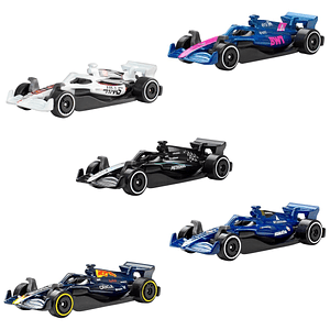 Hot Wheels:  Fórmula 1 (2025) 5pack