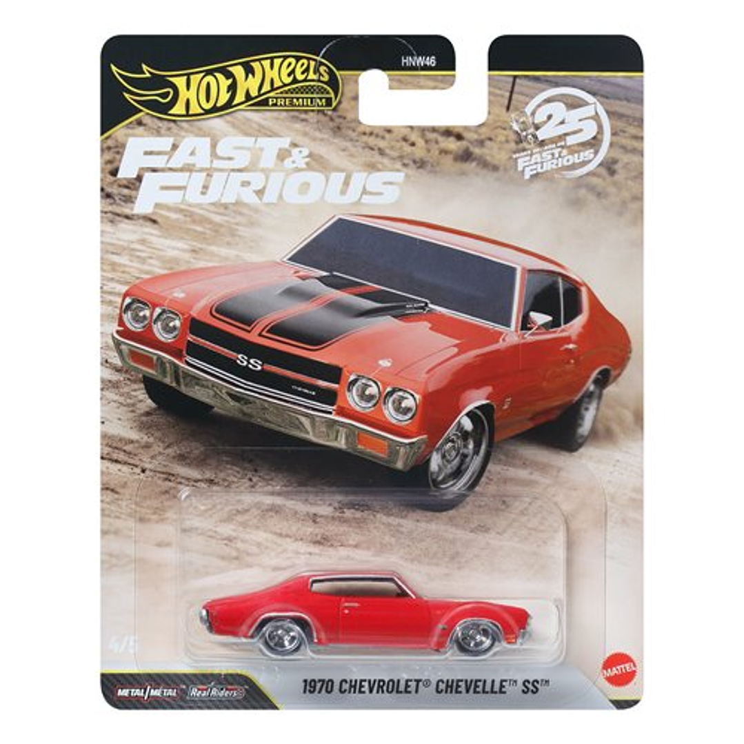 Hot Wheels Premium: 1970 Chevrolet Chevelle SS - Fast & Furious 1