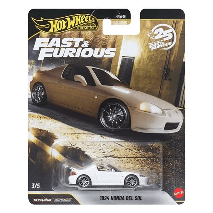 Hot Wheels Premium: 1994 Honda del Sol - Fast & Furious 1