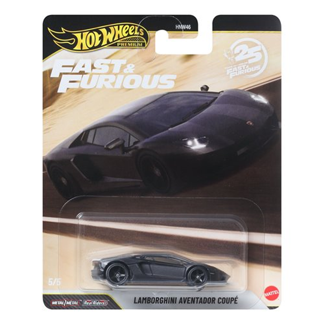 Hot Wheels Premium: Lamborghini Aventador Coupe - Fast & Furious 1