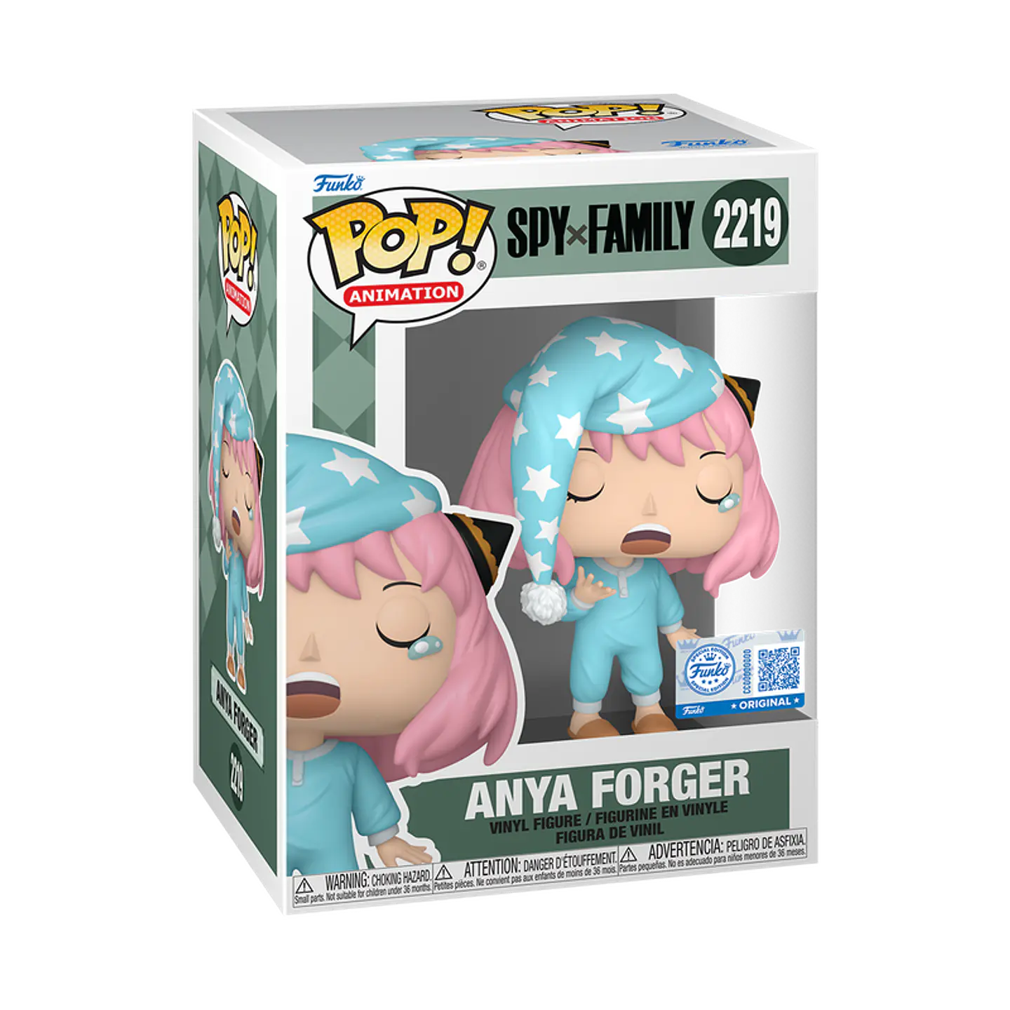 Funko Pop! Anya Forger (Pijama) #2219 Entertainment Earth - Spy x Family 1