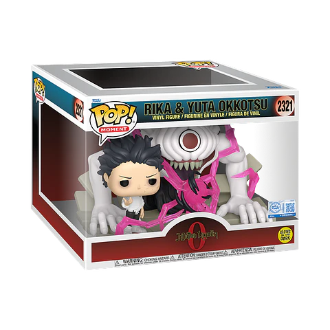 [PRE-VENTA] Funko Pop! Moment: Rika & Yuta Okkotsu (Glow in the dark) #2321 - Jujutsu Kaisen 0