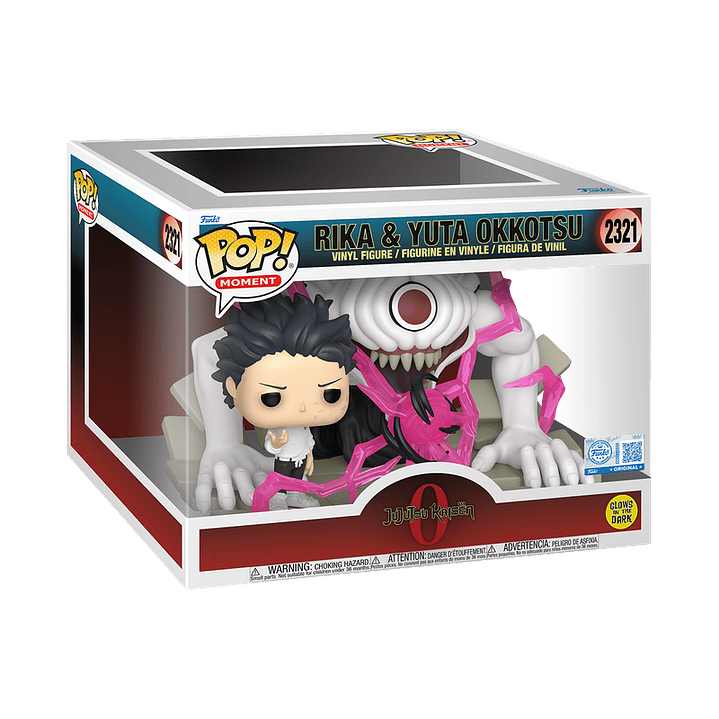 [PRE-VENTA] Funko Pop! Moment: Rika & Yuta Okkotsu (Glow in the dark) #2321 - Jujutsu Kaisen 0 1