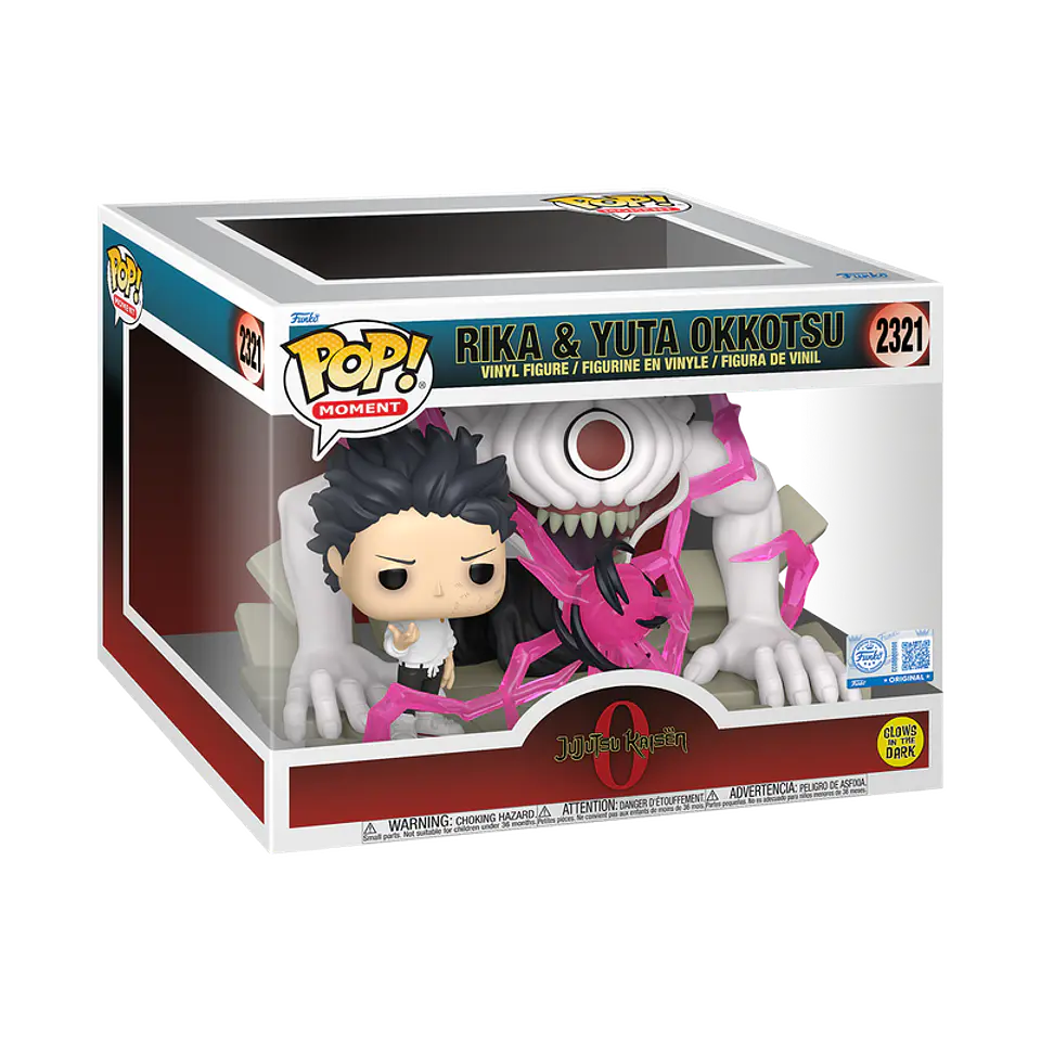 [PRE-VENTA] Funko Pop! Moment: Rika & Yuta Okkotsu (Glow in the dark) #2321 - Jujutsu Kaisen 0 1