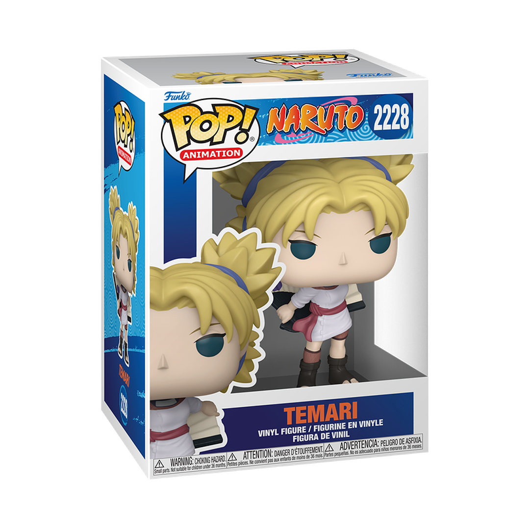 [PRE-VENTA] Funko Pop! Temari with tessen #2228 - Naruto 1