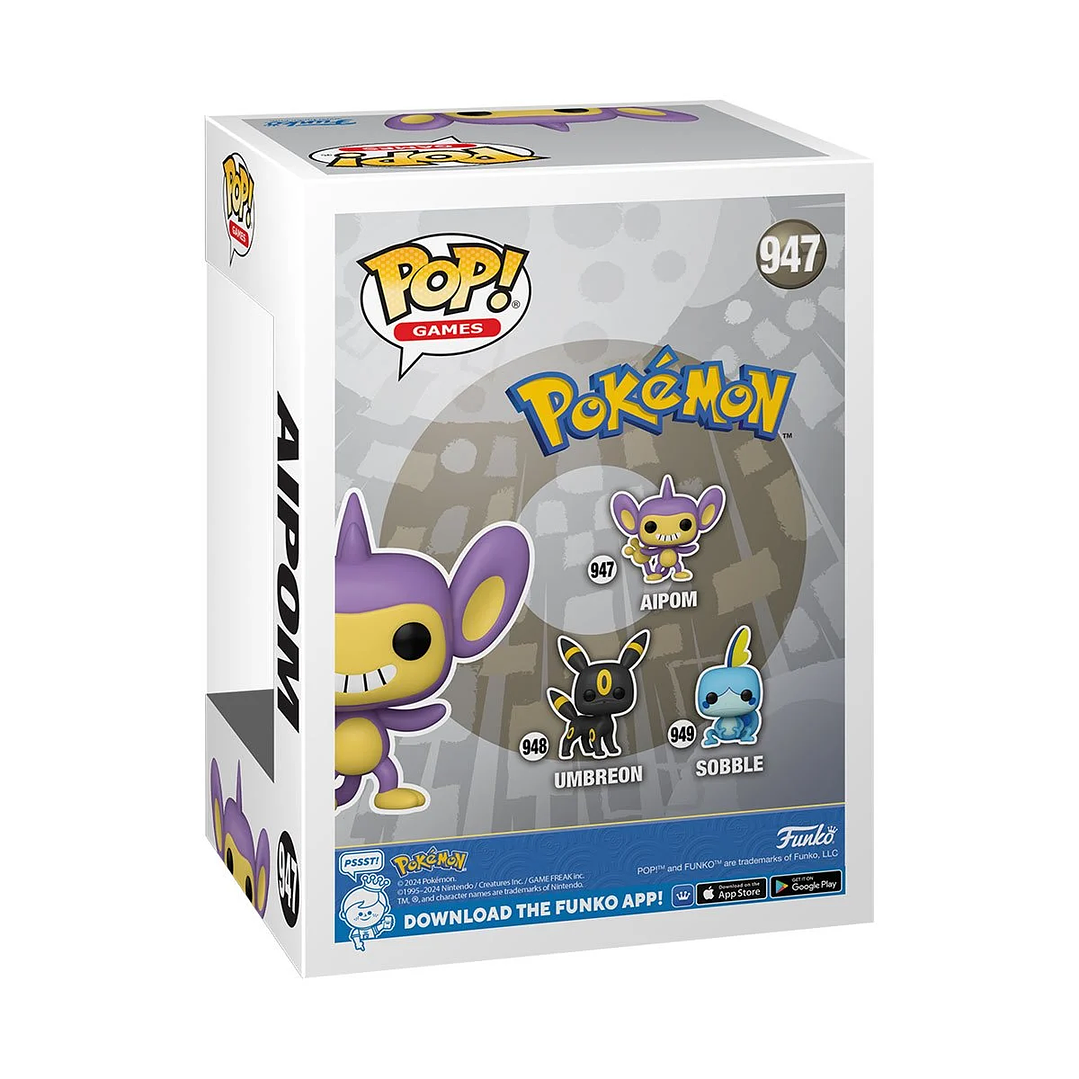 Funko Pop! Aipom (Flocked) #947 Specialty Series - Pokémon 3