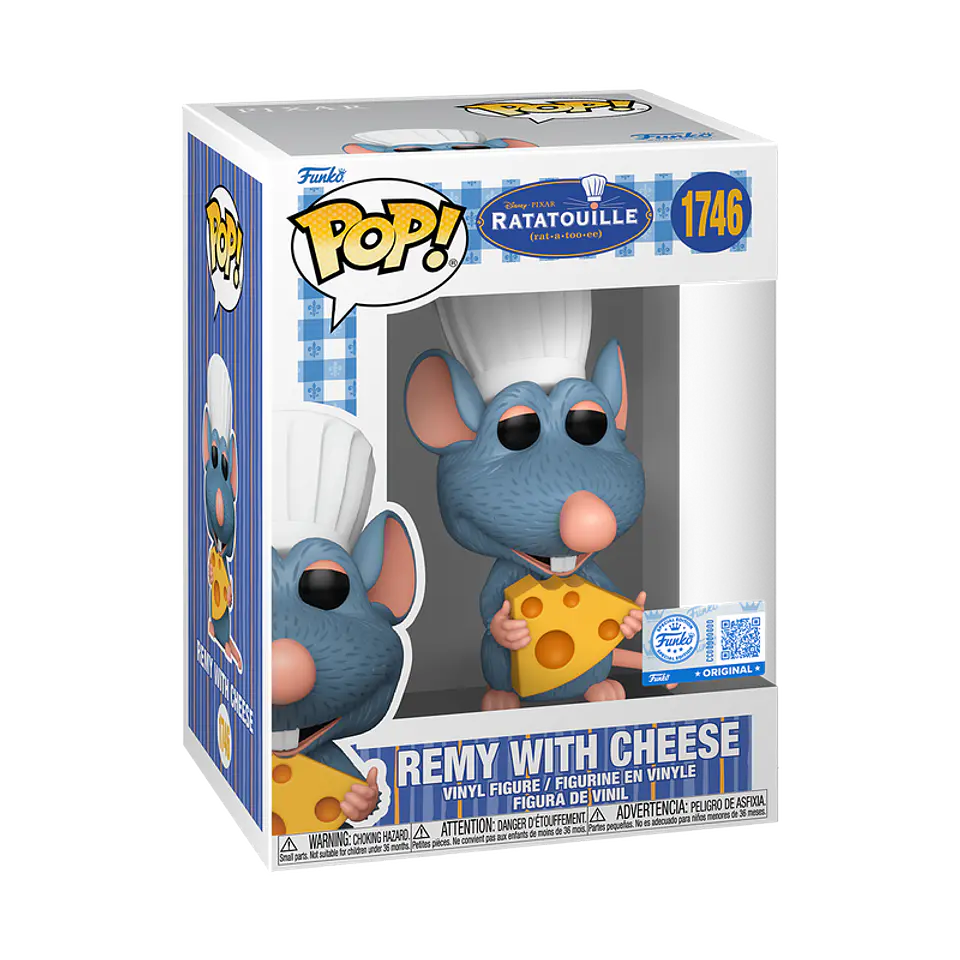 [PRE-VENTA] Funko Pop! Remy with cheese #1746 - Ratatouille 1