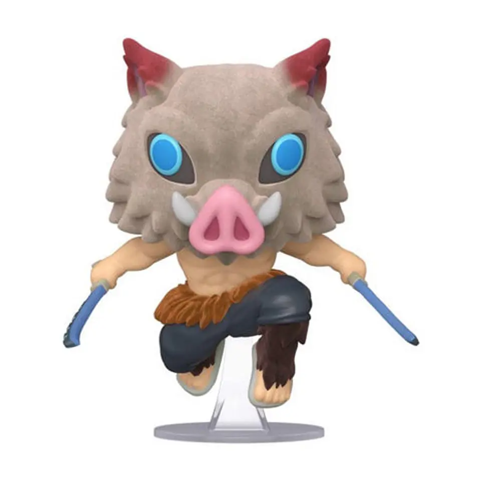 Funko Pop! Inosuke Hashibira (Flocked) #875 Chalice Collectibles - Demon Slayer 2