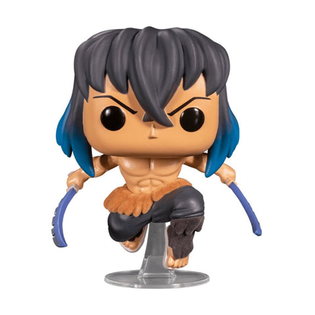 Funko Pop! Inosuke Hashibira (Flocked) #875 Chalice Collectibles - Demon Slayer 4