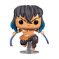 Funko Pop! Inosuke Hashibira (Flocked) #875 Chalice Collectibles - Demon Slayer - Miniatura 4
