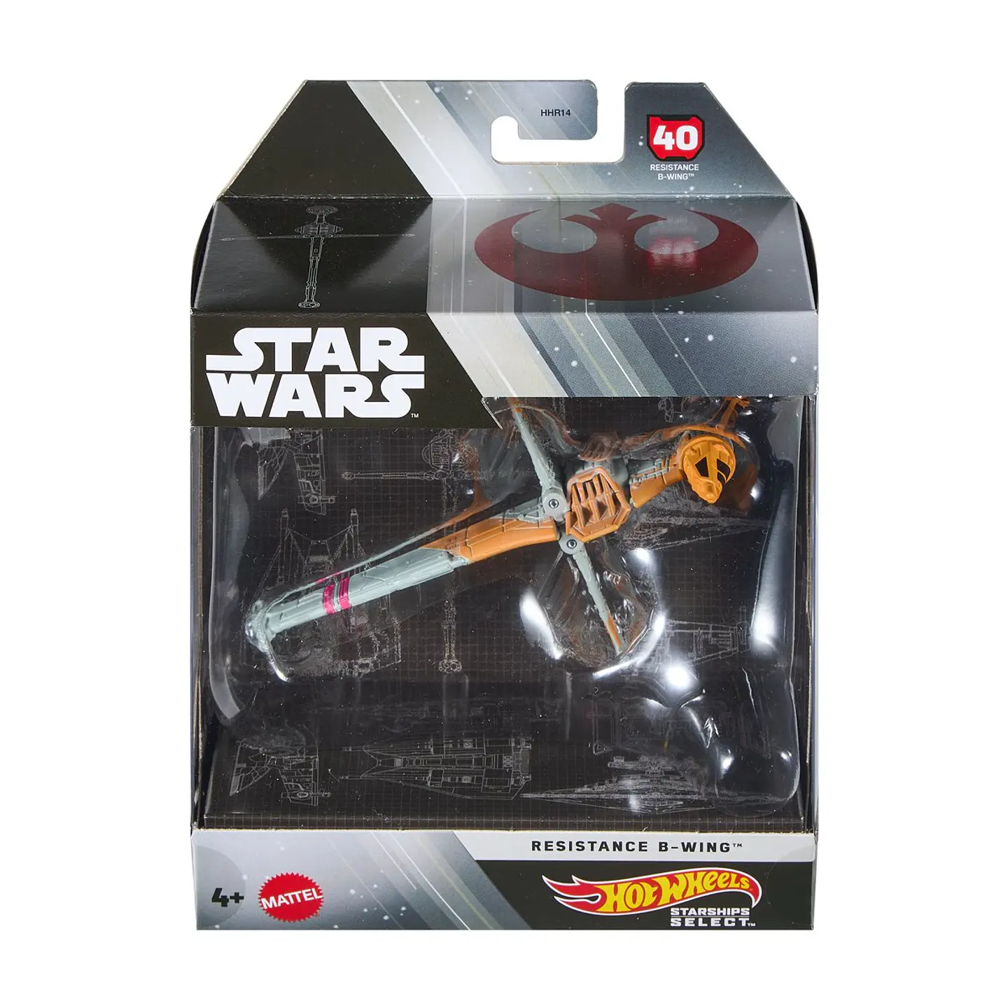 Hot Wheels: Resistance B-Wing - Star Wars 1