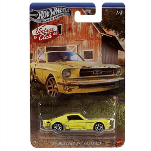 Hot Wheels: '65 Mustang 2+2 Fastback - Silver Series Vintage Club