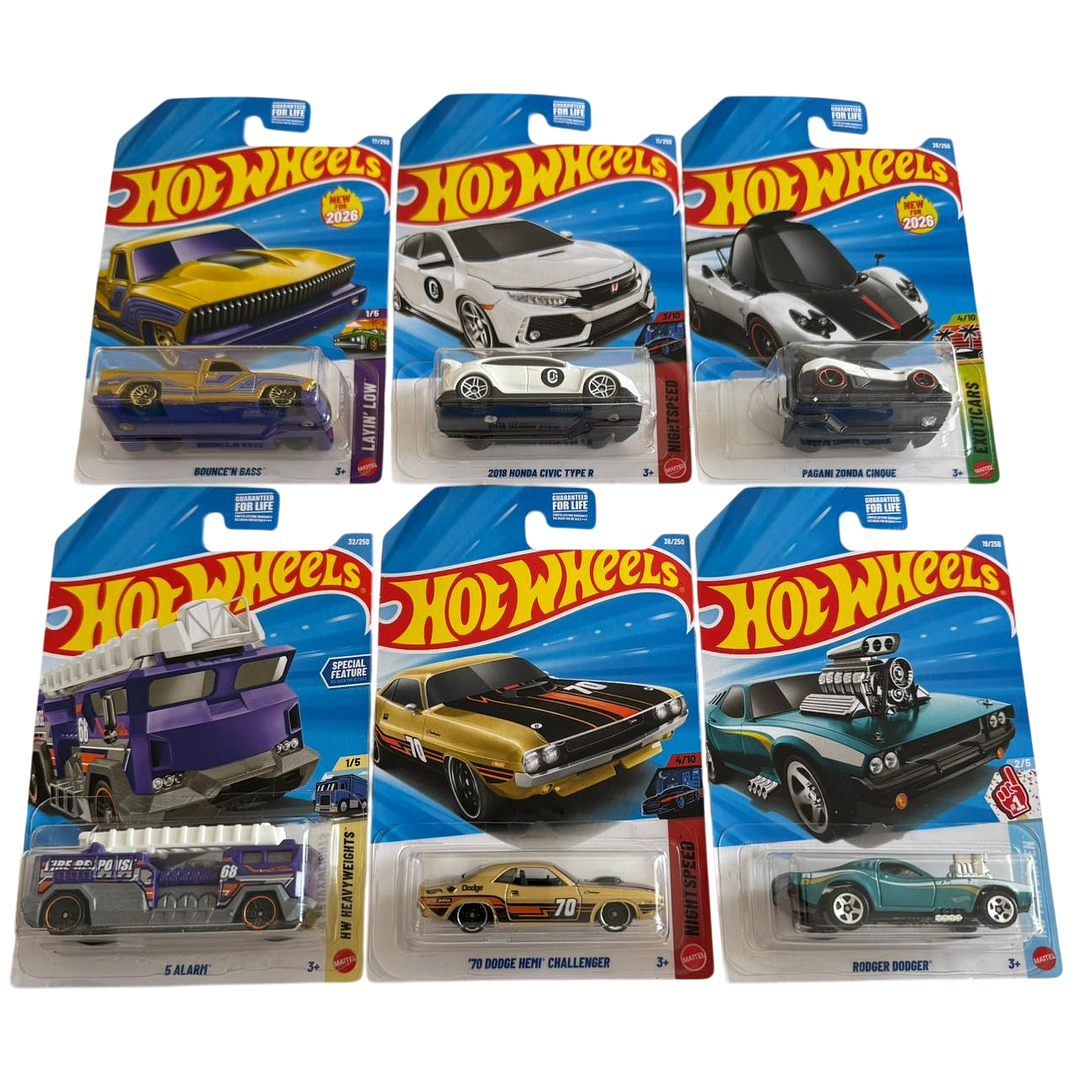 Hot Wheels: Autos Básicos Surtidos (ALEATORIO) 12