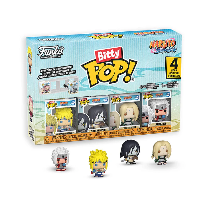 Funko Bitty Pop! 4-pack: Naruto Shippuden 4