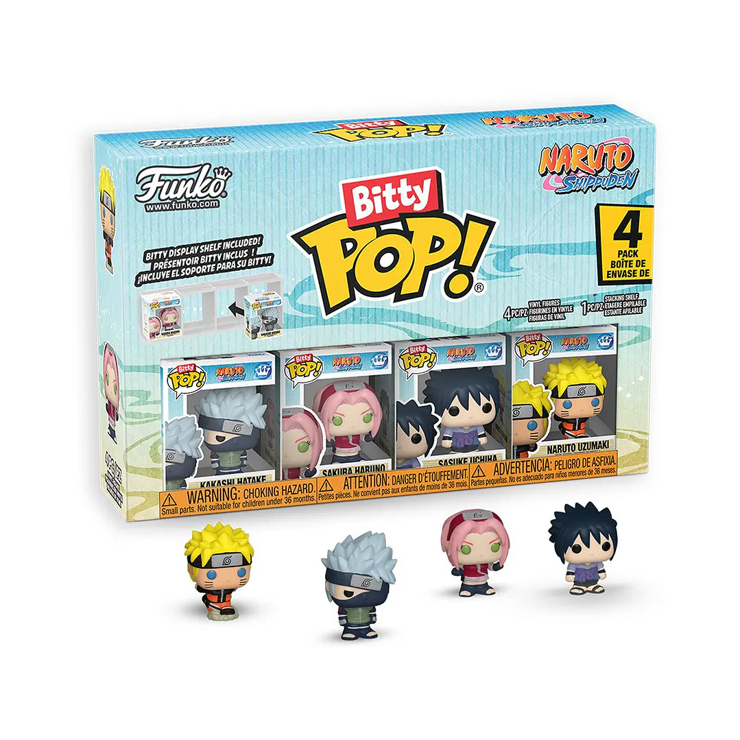 Funko Bitty Pop! 4-pack: Naruto Shippuden 2