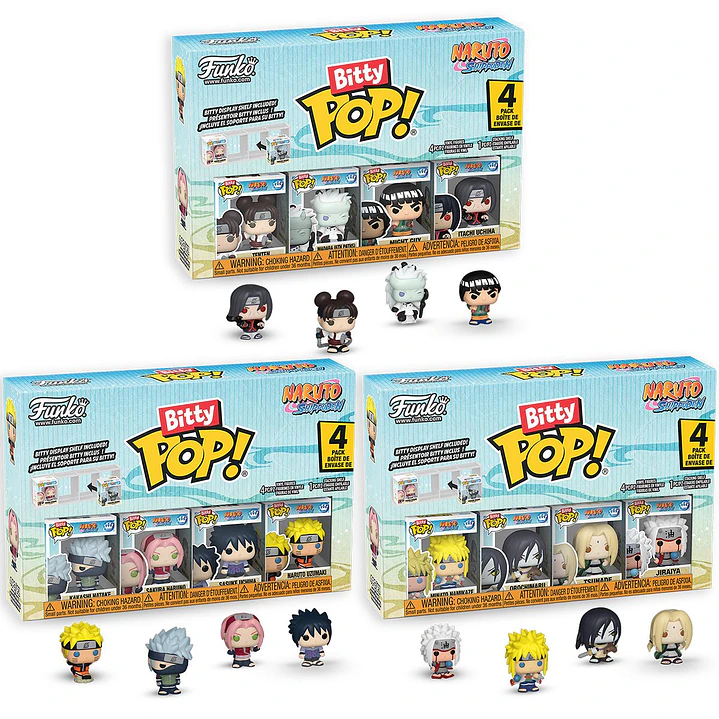 Funko Bitty Pop! 4-pack: Naruto Shippuden 1