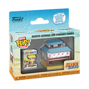 Funko Bitty Pop! Town: Naruto Uzumaki y Ichiraku Ramen
